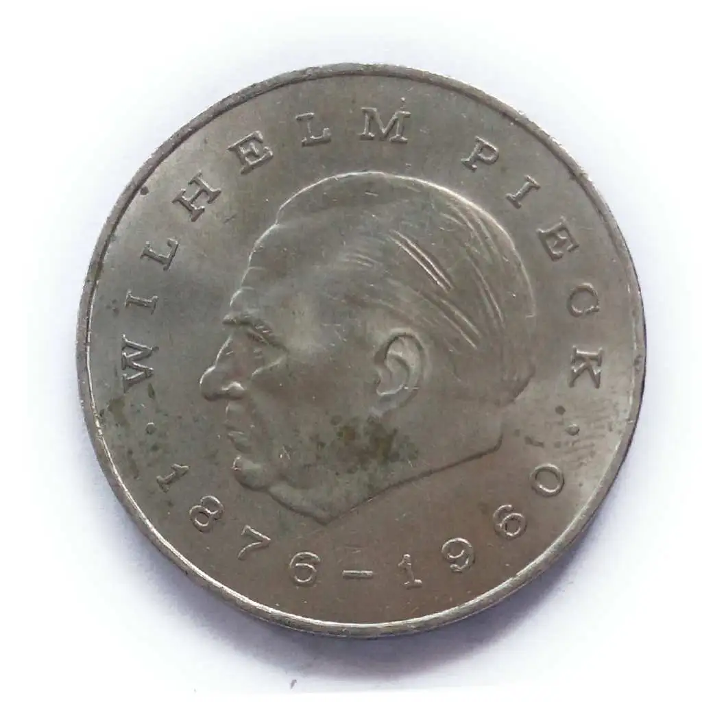 East Germany Mark Wilhelm Pieck Commemorative Coin