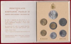 Vatican 1985 set @ Coins & Stamps