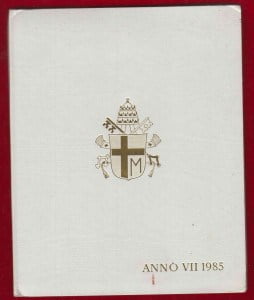 Vatican 1985 set @ Coins & Stamps