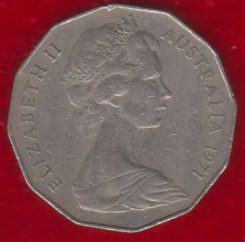 Australia 50 Cents Queen Elizabeth First Head Www Coinstamp In