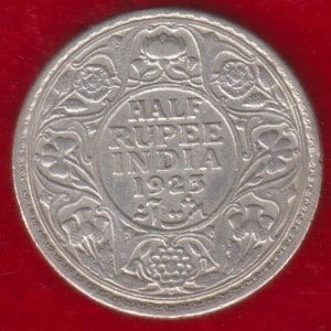 india-british-half-rupee-61c-coins-and-stamps