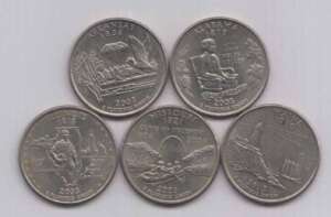 2003 State Quarters of United States of America @ Coins and Stamps