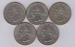 2004 State Quarters of United States of America @ Coins and Stamps