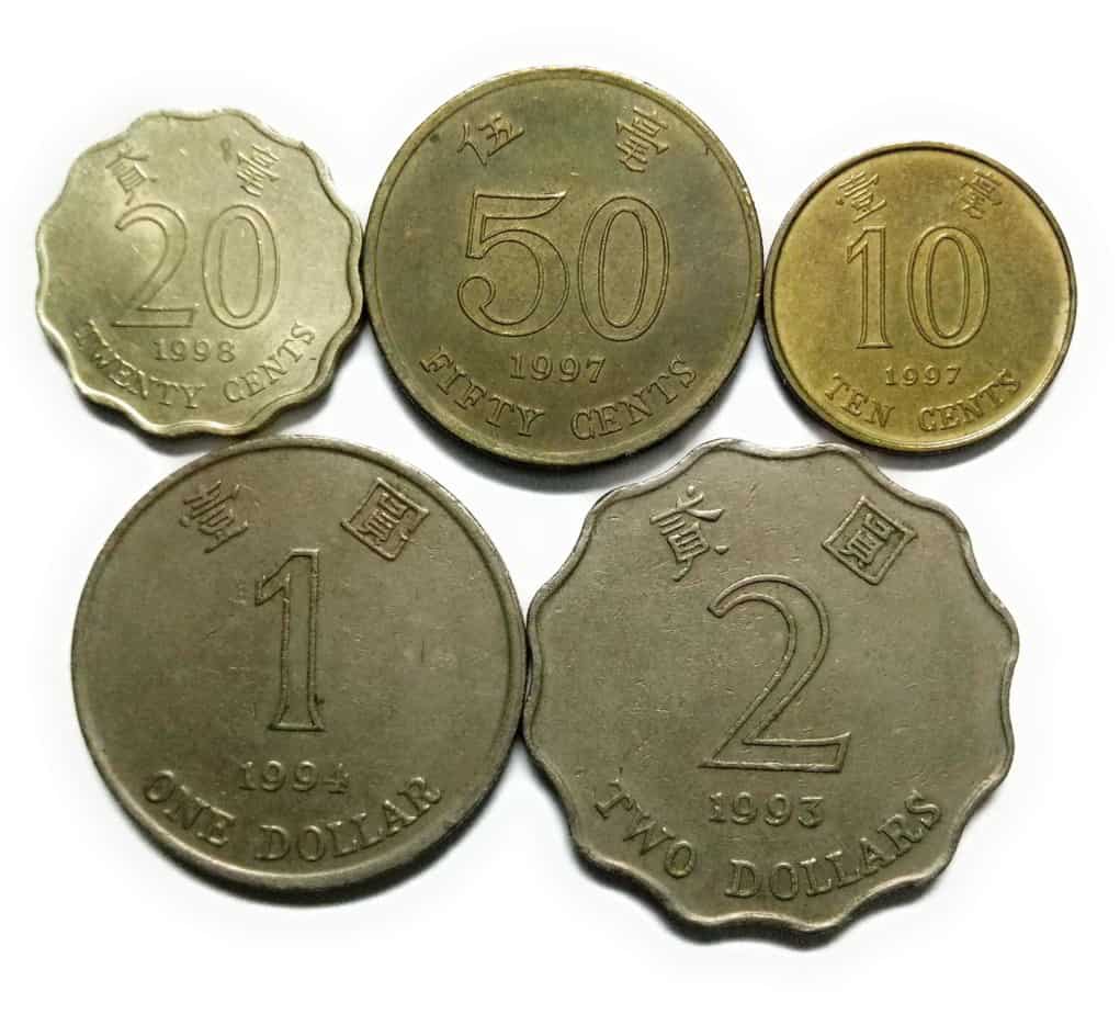 Hong Kong Set of 5 Coins - www.coinstamp.in