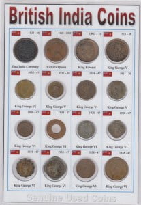 British India 16 Different Coins from 1835 @ coinstamp.in