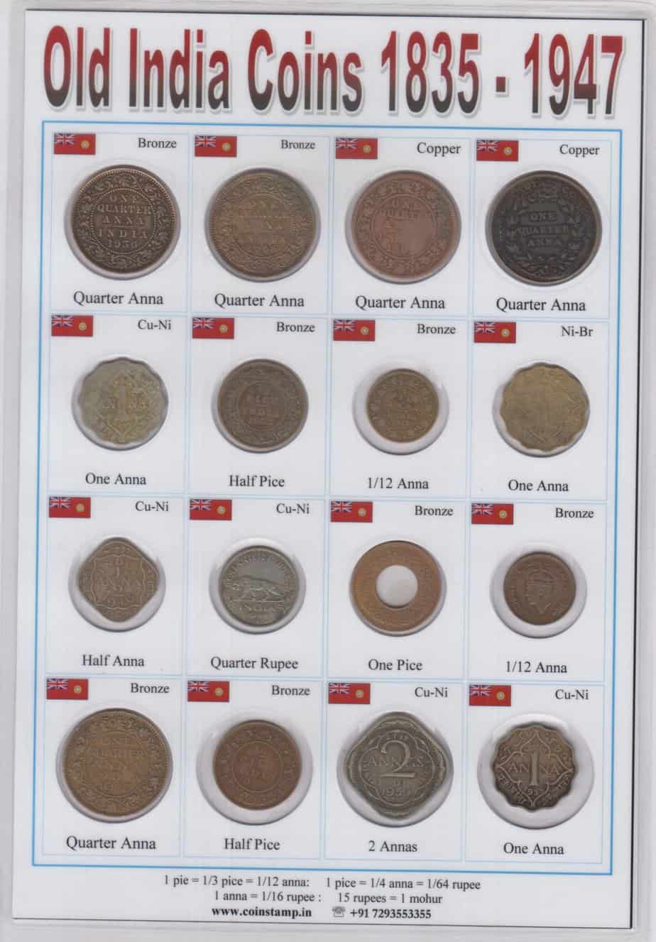 British India Coins