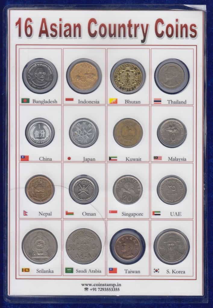 Asian Coins | World Coins | Rare Countries Coins @ www.coinstamp.in