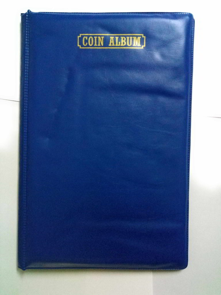 Beginner Coin Album Blue 150 Coins www.coinstamp.in
