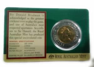 Bradman Coin | Cricket Coin | World Coins @ www.coinstamp.in