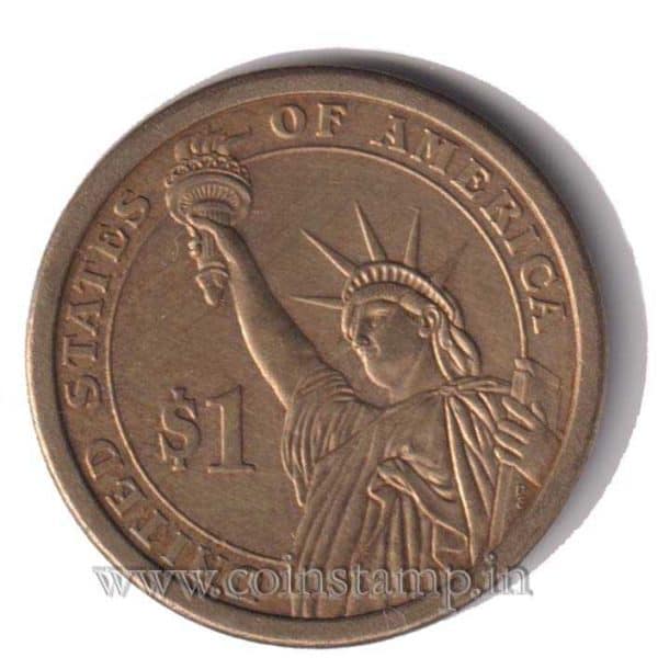 US Presidential Dollar James K. Polk Coin www.coinstamp.in