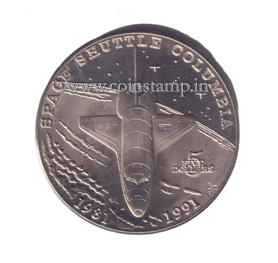 space shuttle columbia commemorative coin