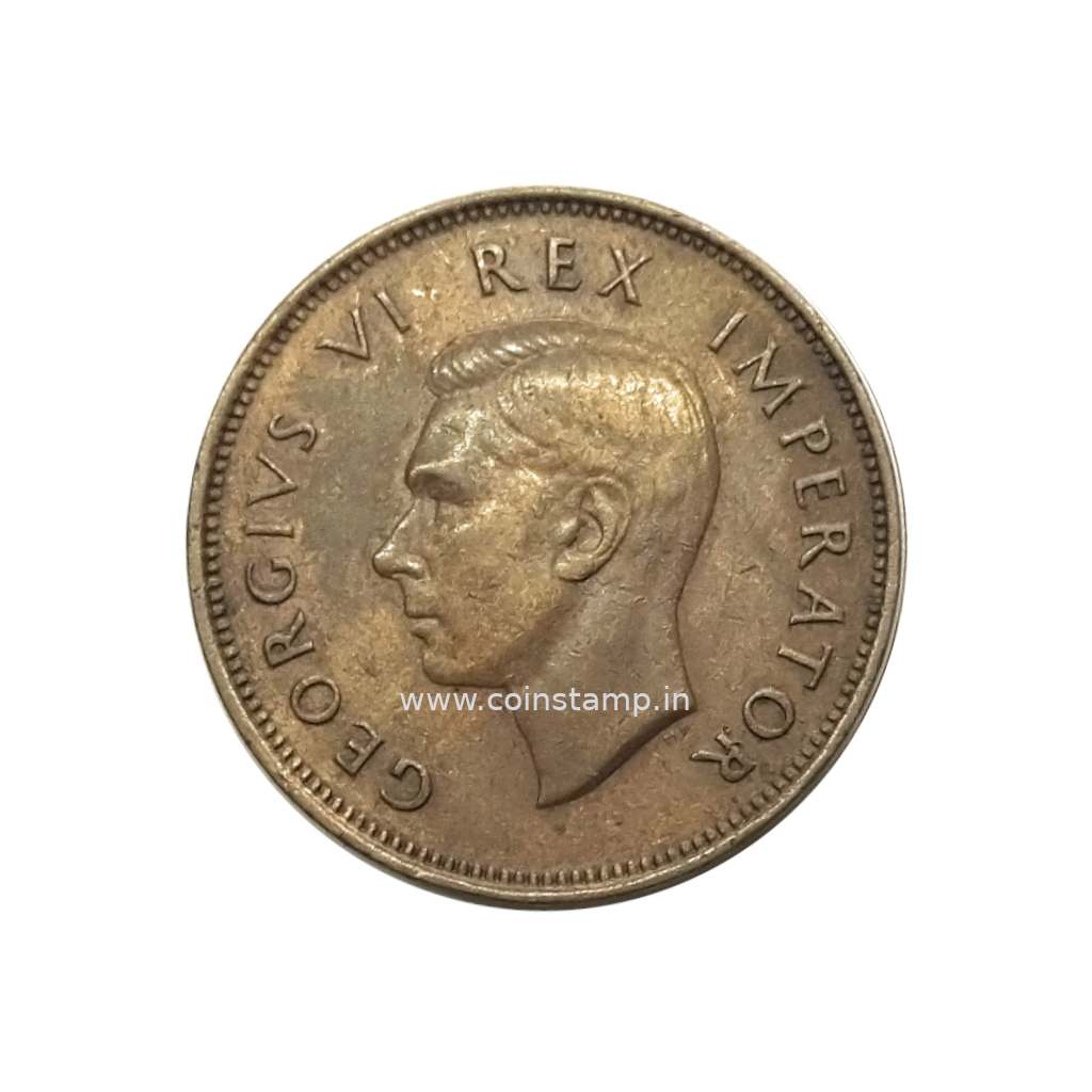 British South Africa Half Penny King George
