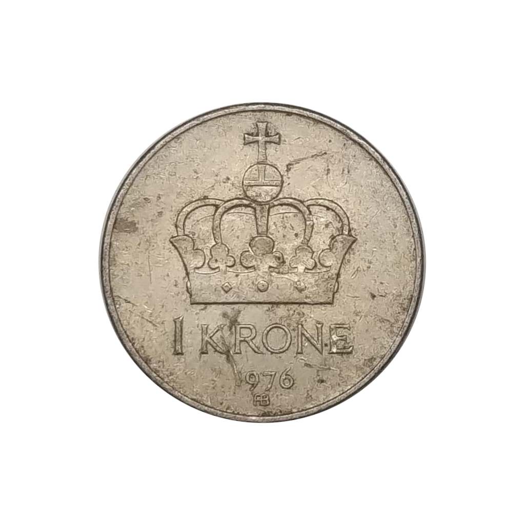 Norway Krone Olav 5 2nd Head Coin @ www.coinstamp.in