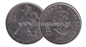 Canada 25 Cents Vancouver 2010 Paralympic Games Ice hockey @ Coins and Stamps