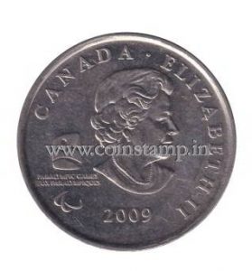 Canada 25 Cents Vancouver 2010 Paralympic Games – Sledge Hockey @ coins and stamps