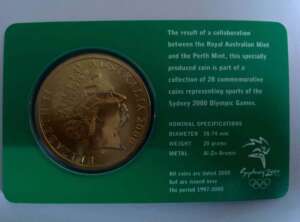 Tennis 2000 Sydney Olympics - Australia 5 Dollar Coin