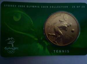 Tennis 2000 Sydney Olympics - Australia 5 Dollar Coin