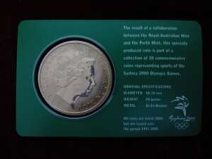 Australia - 5 Dollar - 2000 Sydney Olympics - HandBall