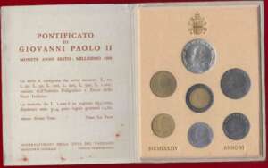 Vatican 1984 Set "Year of Peace"