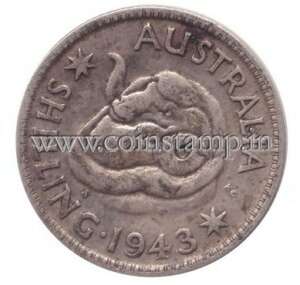 Australia Shilling King George 6 Rams Head Coin