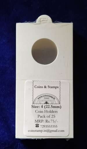 Coin Holders Size 4 22.5mm @ Coins and Stamps