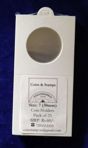 Coin Holders Size 7 30mm @ Coins and Stamps