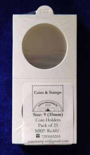 Coin Holders Size 9 35mm @ Coins and Stamps