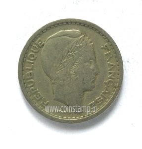 Algeria French 20 Francs 1949 to 1956