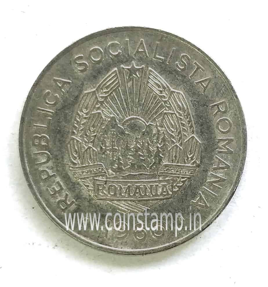 Socialist Republic of Romania 25 Bani 1966