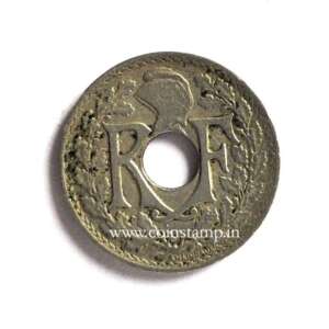 France Third Republic 5 Centimes 1917 - 1920 @ Coins and Stamps