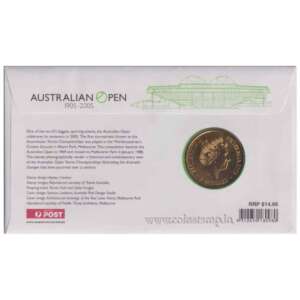 Australia Open Tennis 1905-2005 5 Dollar