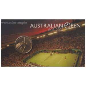 Australia Open Tennis 1905-2005 5 Dollar