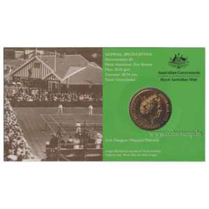 Australia Open Tennis 1905-2005 5 Dollar