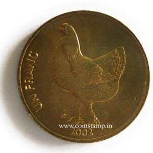 Congo democratic Republic Franc Chicken Coins & Stamps