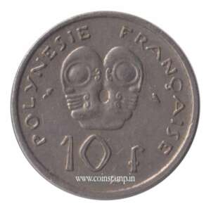 Frech Polynesia 10 Francs