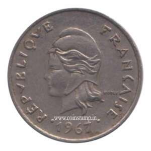 Frech Polynesia 10 Francs