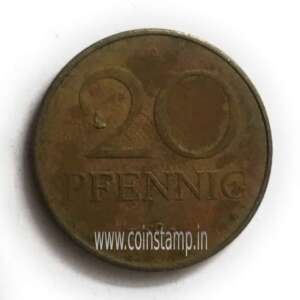 German Democratic Republic 20 Pfenning