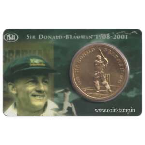 Australia 5 Dollar Life of Sir Donald Bradman