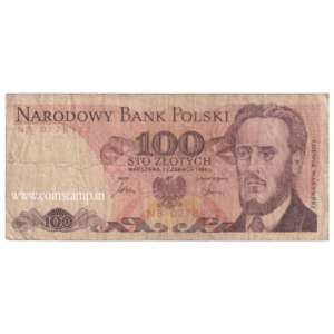 Poland Peoples Republic 100 Zlotych