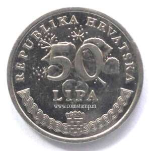 Croatia Republic 50 Lipa ( Croatian text )