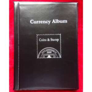 Currency Album Black