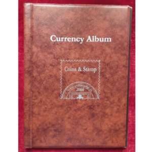 Currency Album Lite Brown 60 Notes