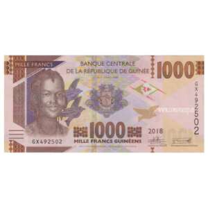 Guinea Republic 1000 Francs AUNC