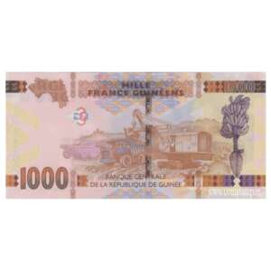 Guinea Republic 1000 Francs AUNC