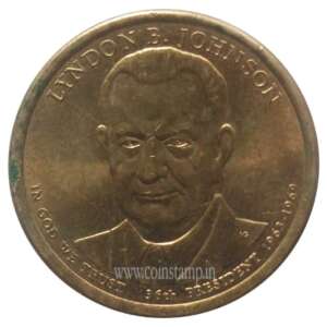 US Presidential Dollar Lyndon B. Johnson