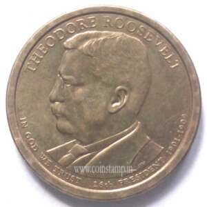 US Presidential Dollar Theodore Roosevelt