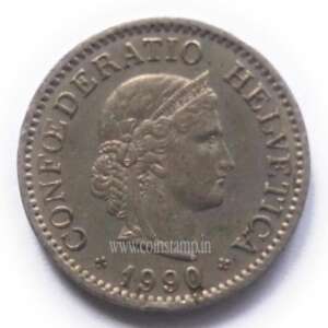 Switzerland 10 Rappen Used