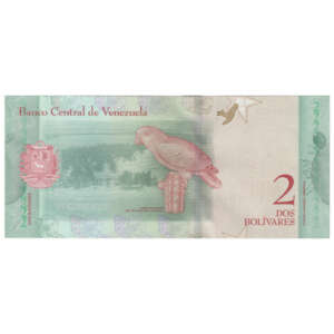 Venezuela 2 Bolivares 2018 AUNC