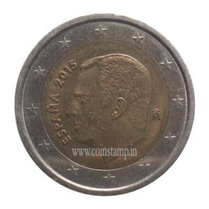 Spain 2 Euro Felipe VI Good Condition