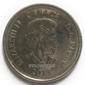 Canada 25 Cents De Salaberry Used